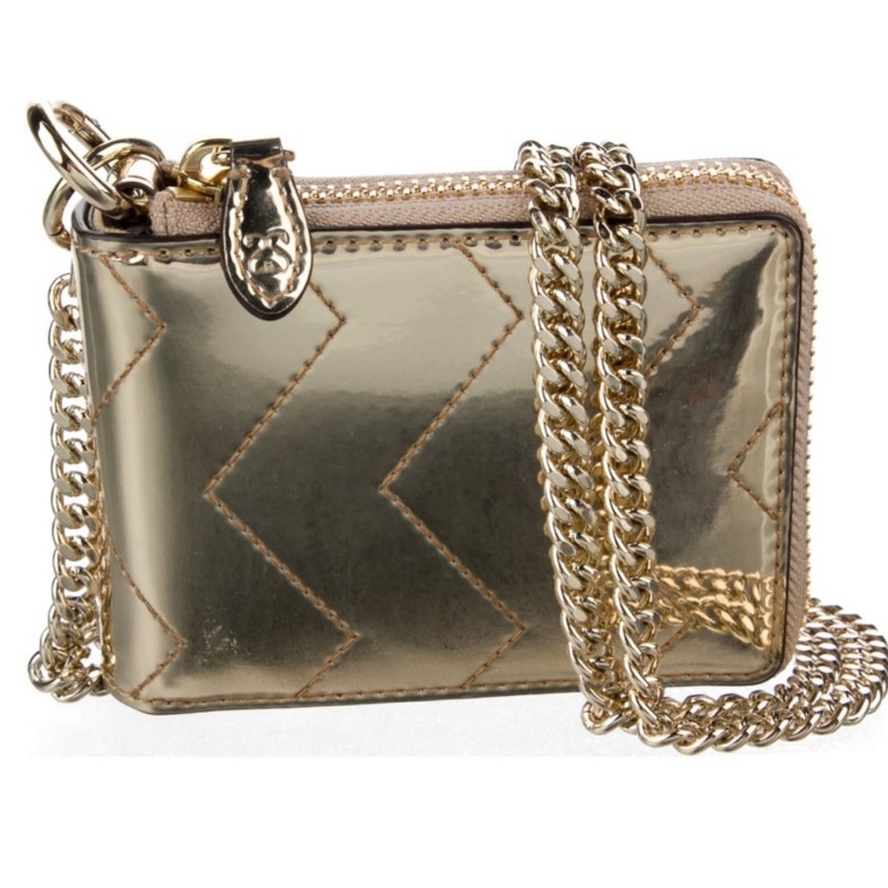 Sandro Patent Leather Wallet